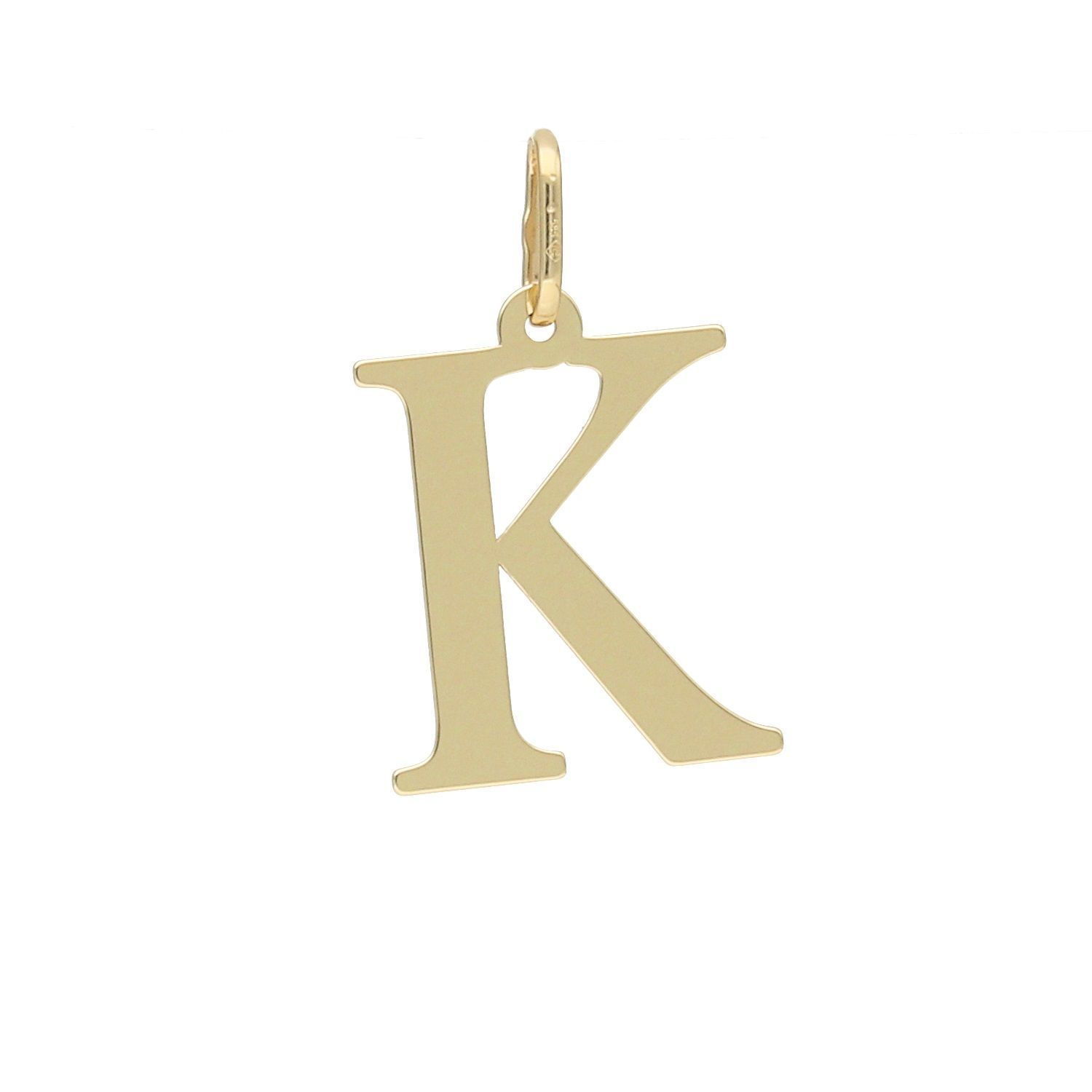 Efektywna zawieszka w kształcie litery K, wykonana z wysokiej jakości złota próby 585..jpg